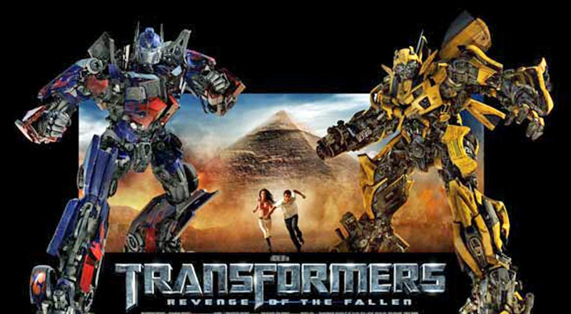 "Transformers 2; Revenge of the Fallen 2" poster.
