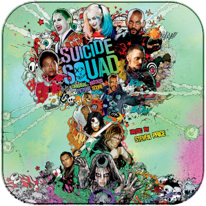 suicide squad movie soundtrack album cover