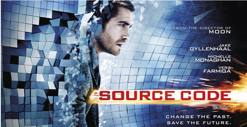 "Source Code" poster from 2011.