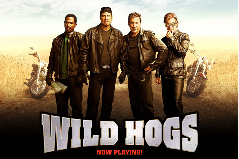 "Wild Hogs" poster.