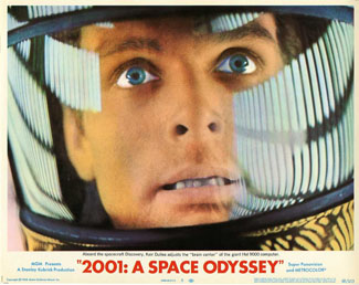 "2001: A Space Odyssey" lobby card.
