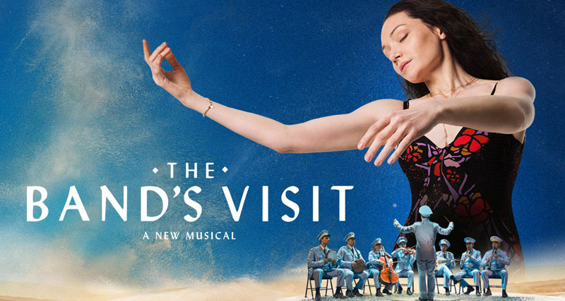 "The Band's Visit" musical poster.