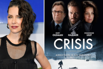 Evangeline Lilly in "Crisis" movie