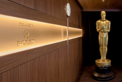 Rolex sponsors and brands Oscars ceremonies Greenroom.