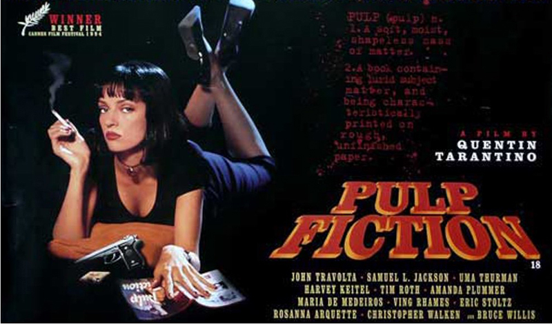 'Pulp Fiction' key art poster.