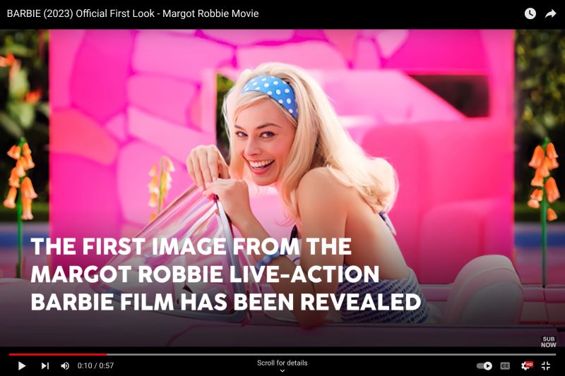 'Barbie' Movie First-Look