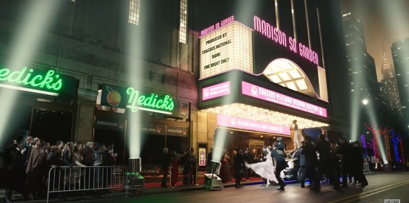 'Megalopolis' street marquee