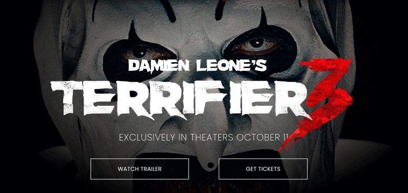 "Terrifier 3" website