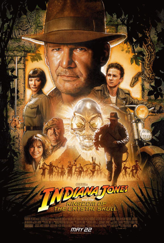 Poster Indiana Jones movie.