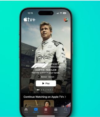 Screen-shot of 'F1' haptic trailer.