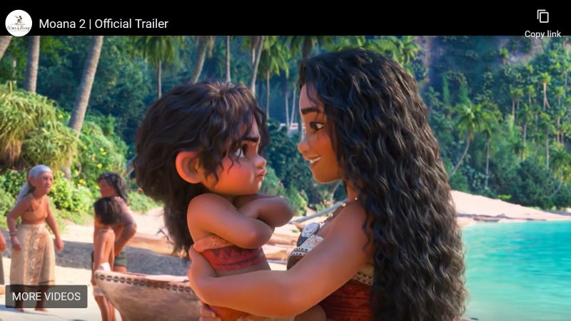 Moana 2 trailer frame