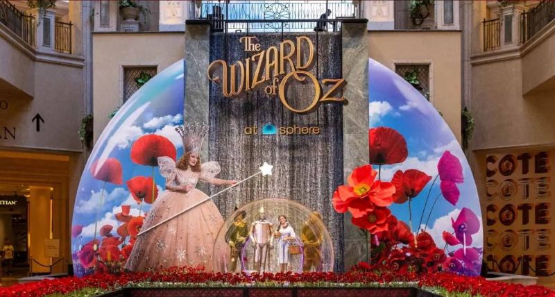 Wizard of Oz immersive promotion.