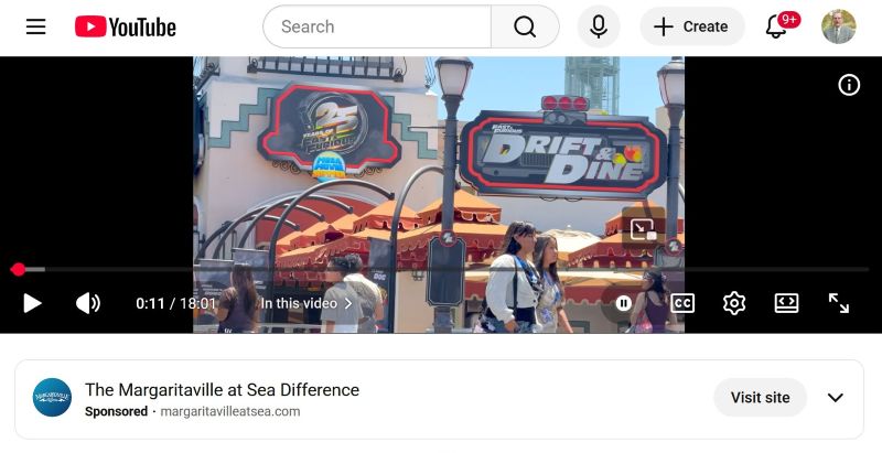 Fast & Furious diner at Universal Studios.