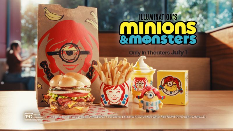 "Minions" Tie-in at Wendy's